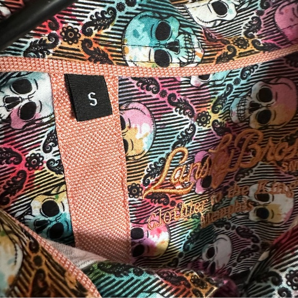 Lansky Bros Skull Shirt Clothier to the King Memphis - Picture 8 of 8